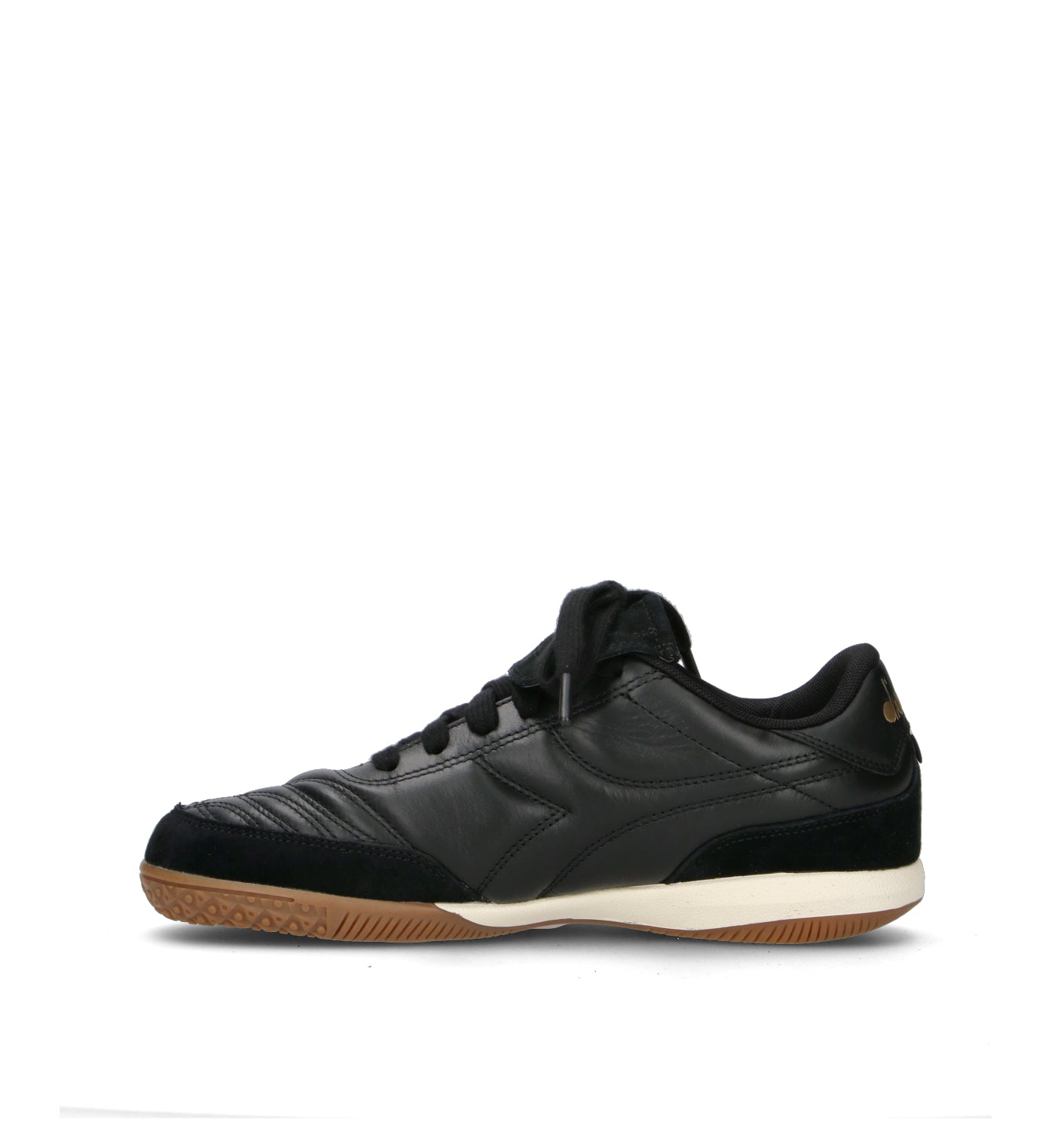 DIADORA GOLD INDOOR Sneaker uomo nera in pelle