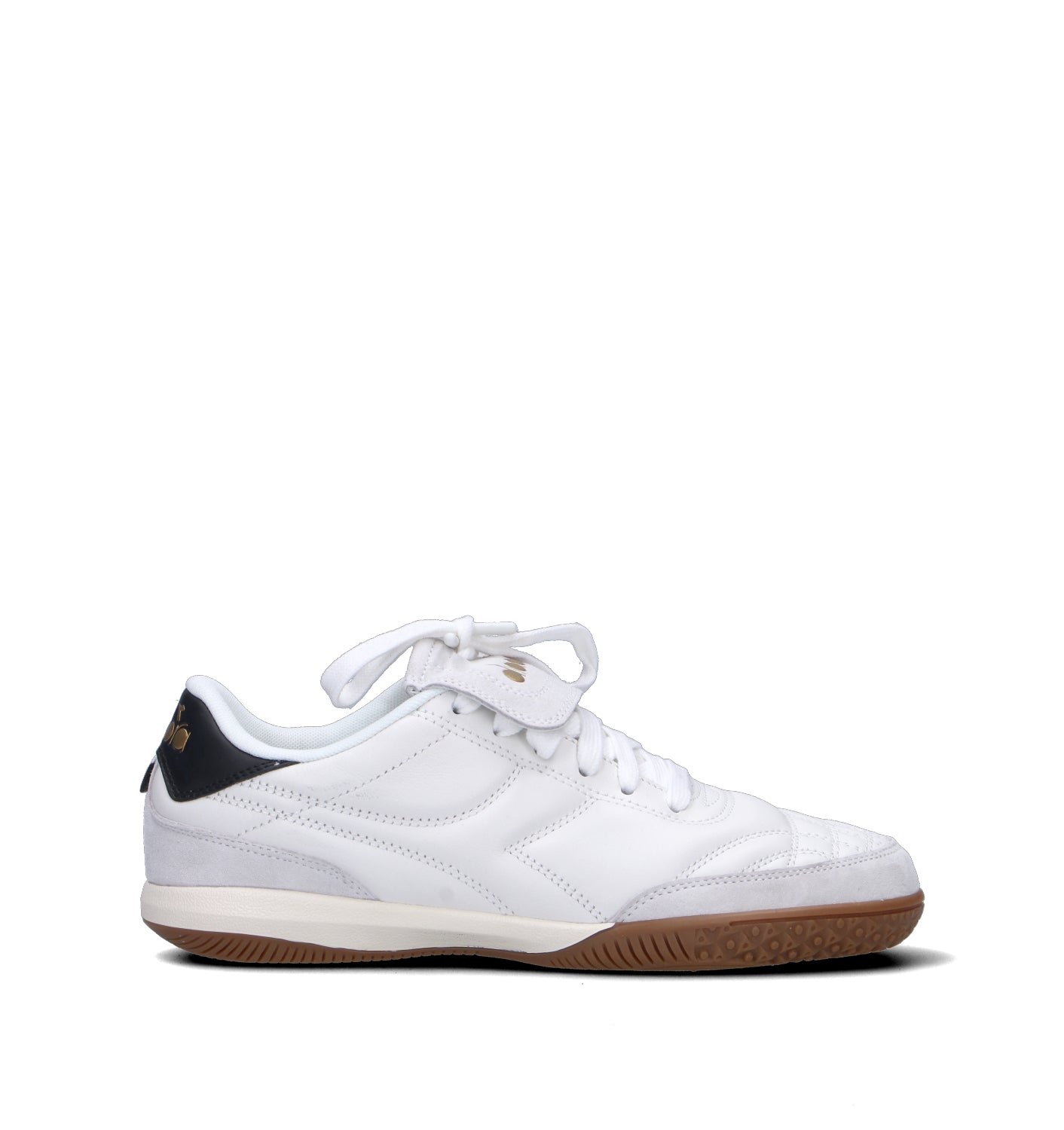 DIADORA GOLD INDOOR Sneaker uomo bianca in pelle