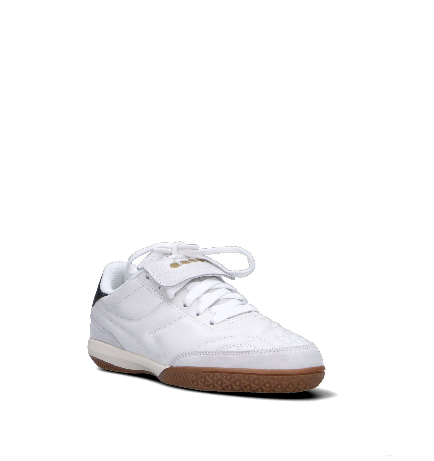DIADORA GOLD INDOOR Sneaker uomo bianca in pelle