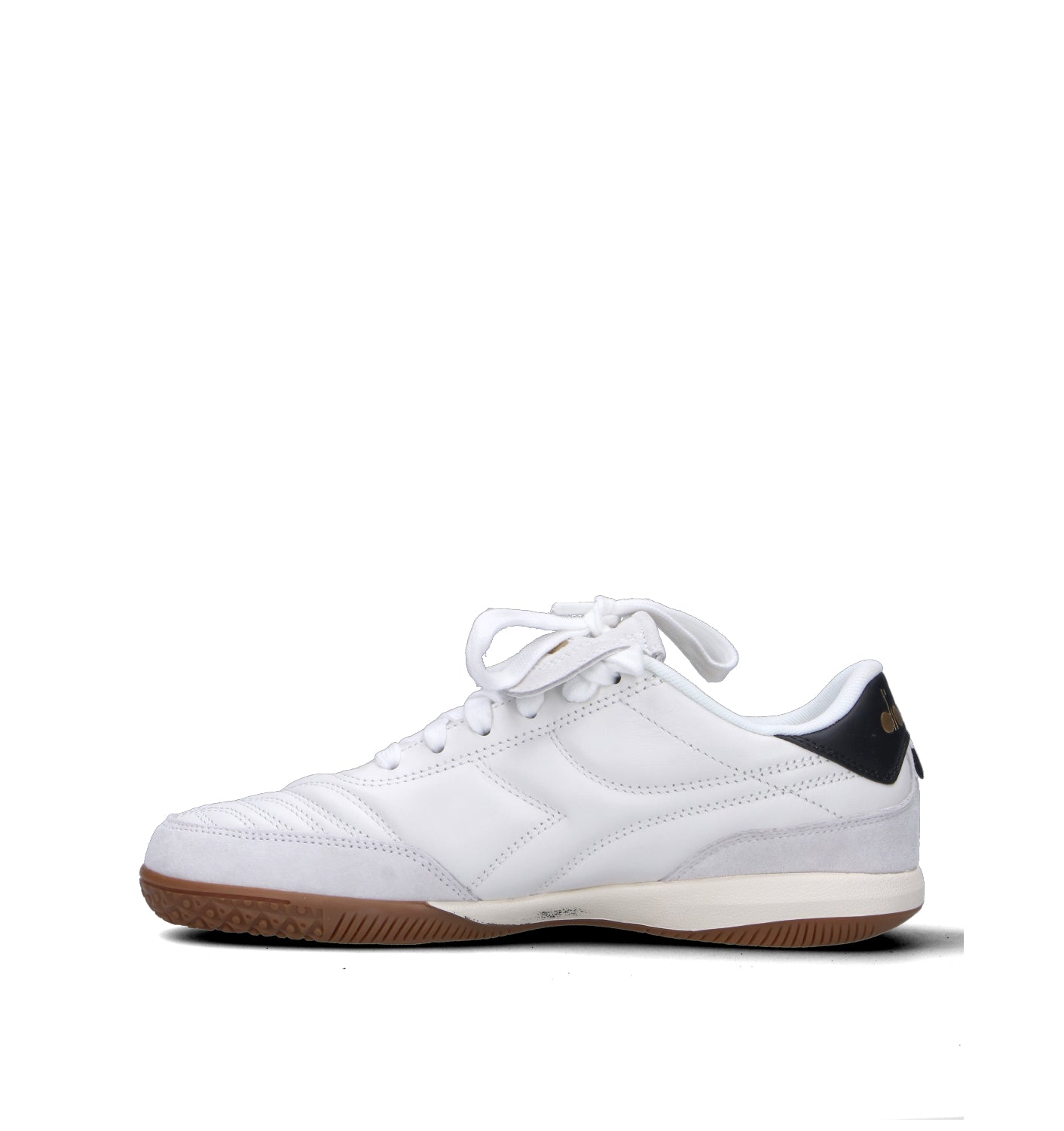 DIADORA GOLD INDOOR Sneaker uomo bianca in pelle