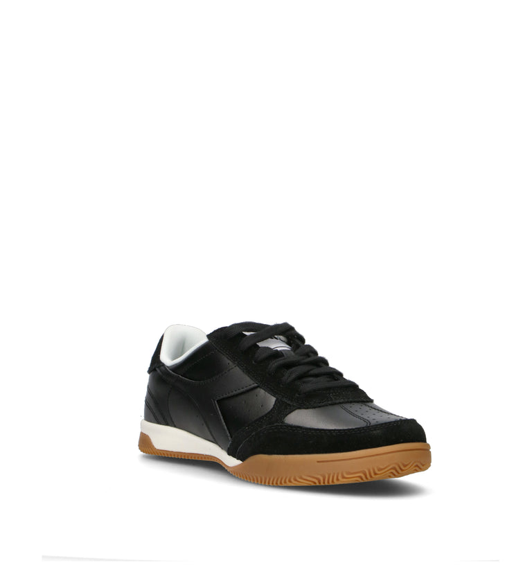 DIADORA SEOUL INDOOR Sneaker uomo nera in pelle