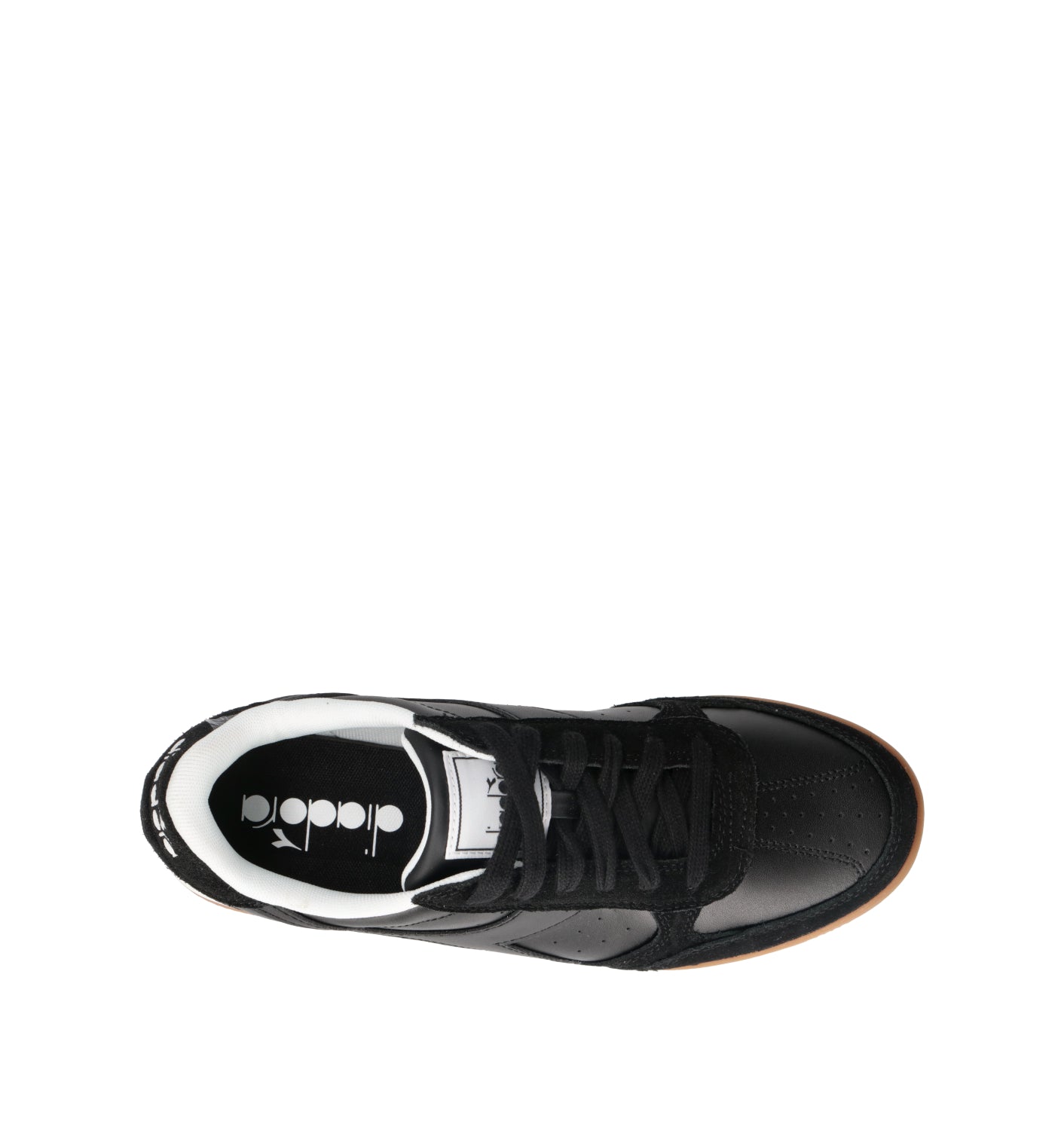 DIADORA SEOUL INDOOR Sneaker uomo nera in pelle