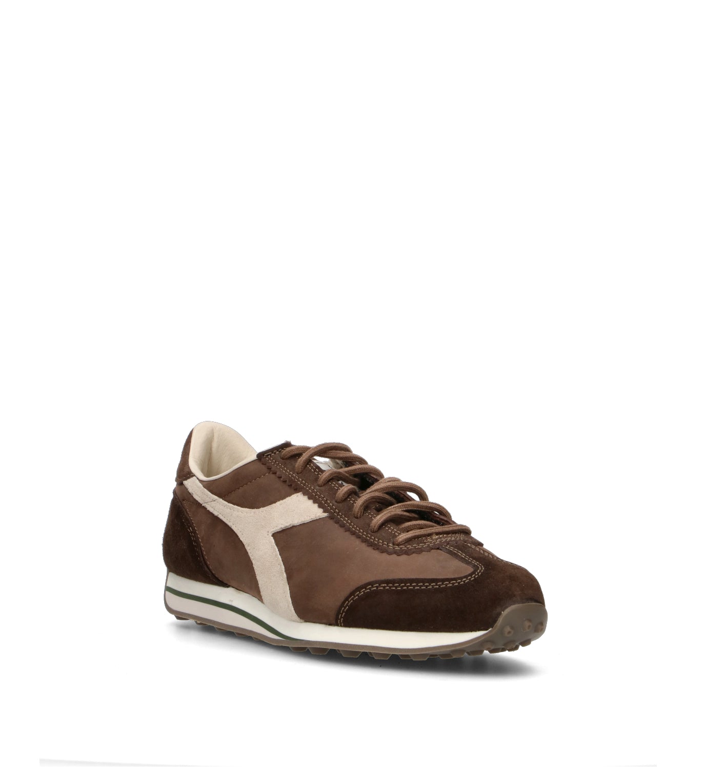 DIADORA RALLY WAXED Sneaker uomo marrone in pelle