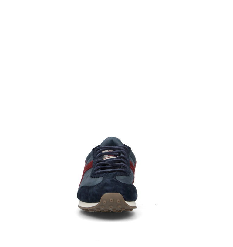 DIADORA RALLY WAXED Sneaker uomo blu in suede