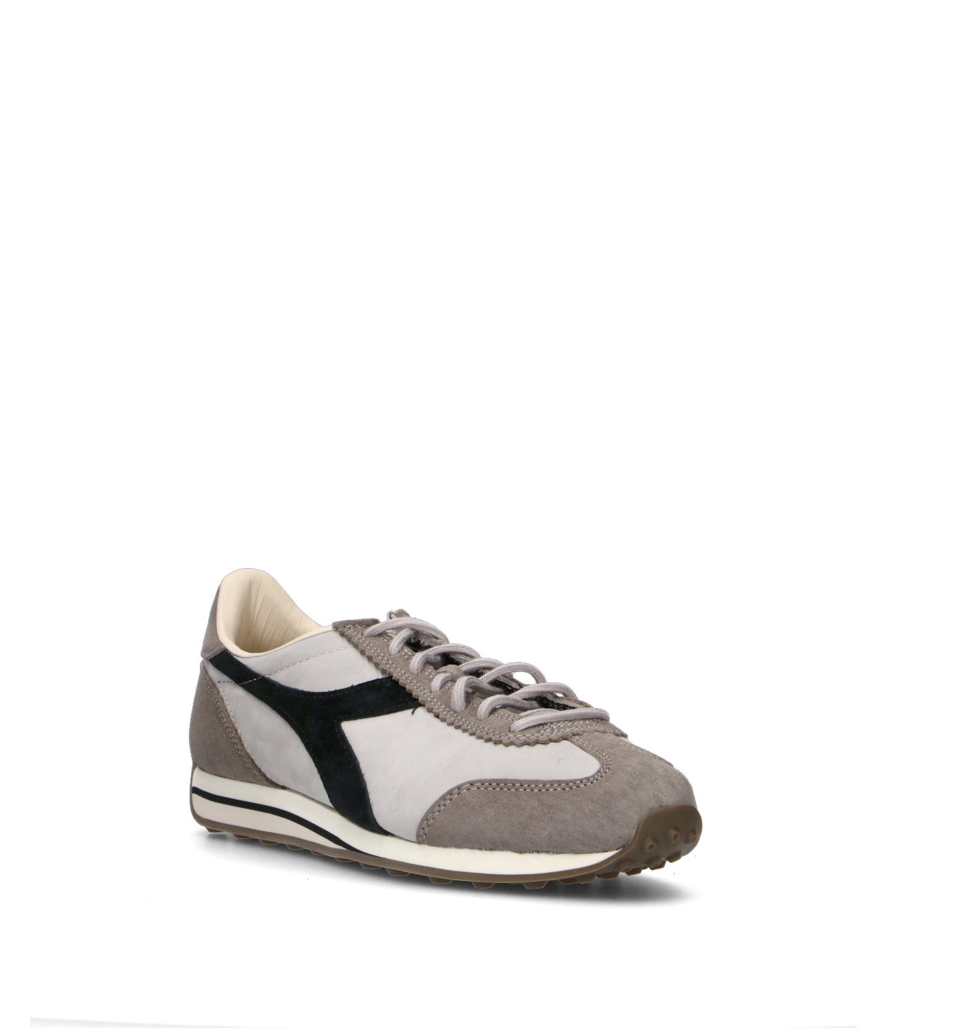 DIADORA RALLY WAXED Sneaker uomo grigia in pelle