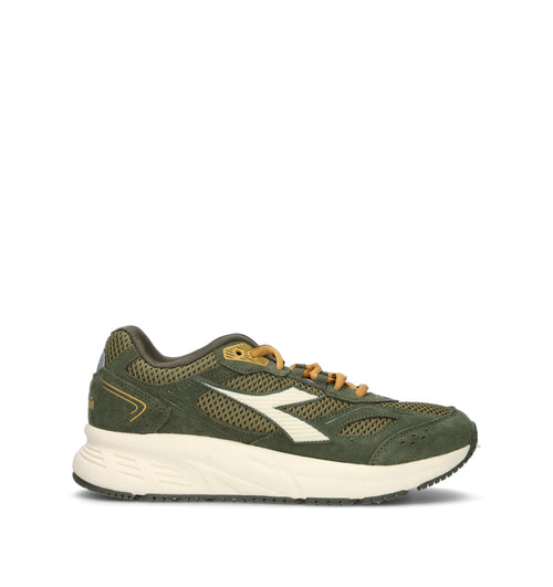 DIADORA MYZAR Sneaker uomo verde in pelle