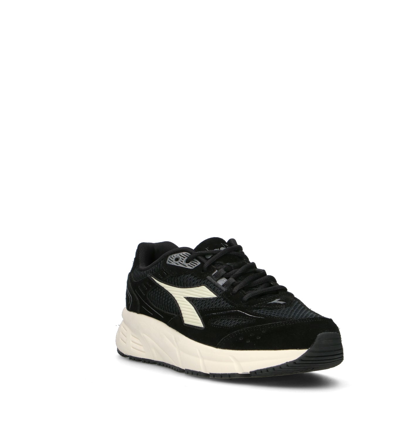 DIADORA MYZAR Sneaker uomo nera in pelle