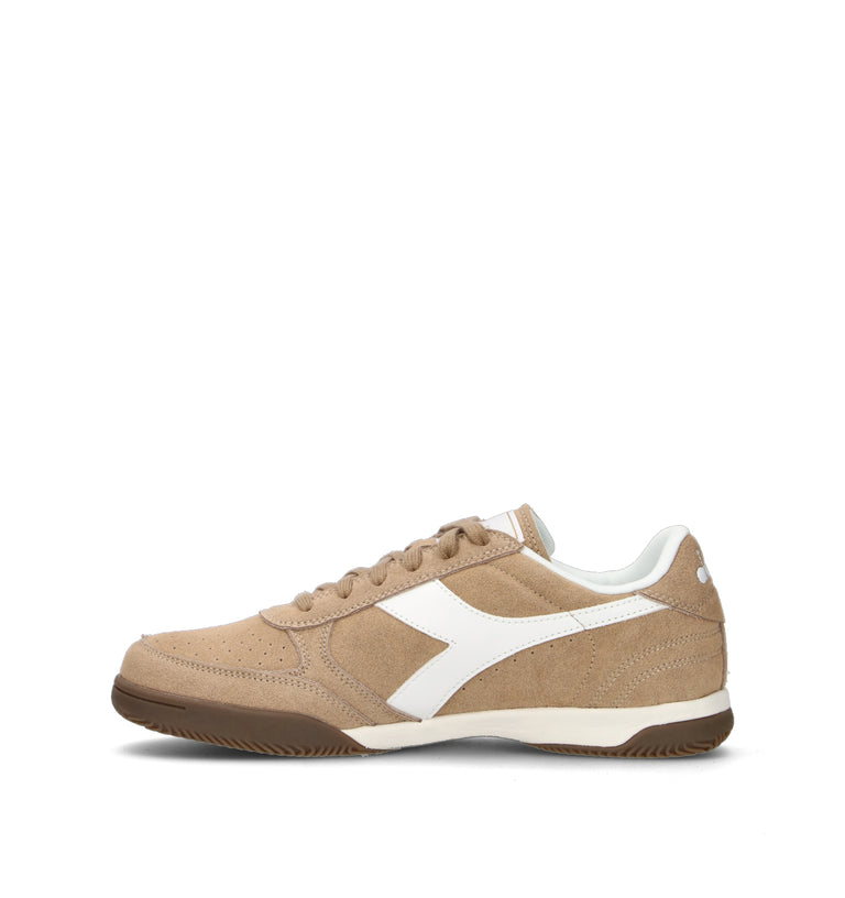 DIADORA SEOUL INDOOR SUEDE Sneaker uomo beige in pelle