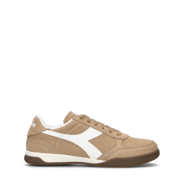 DIADORA SEOUL INDOOR SUEDE Sneaker uomo beige in pelle