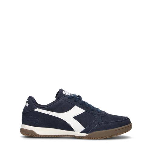 DIADORA SEOUL INDOOR SUEDE Sneaker uomo blu in pelle