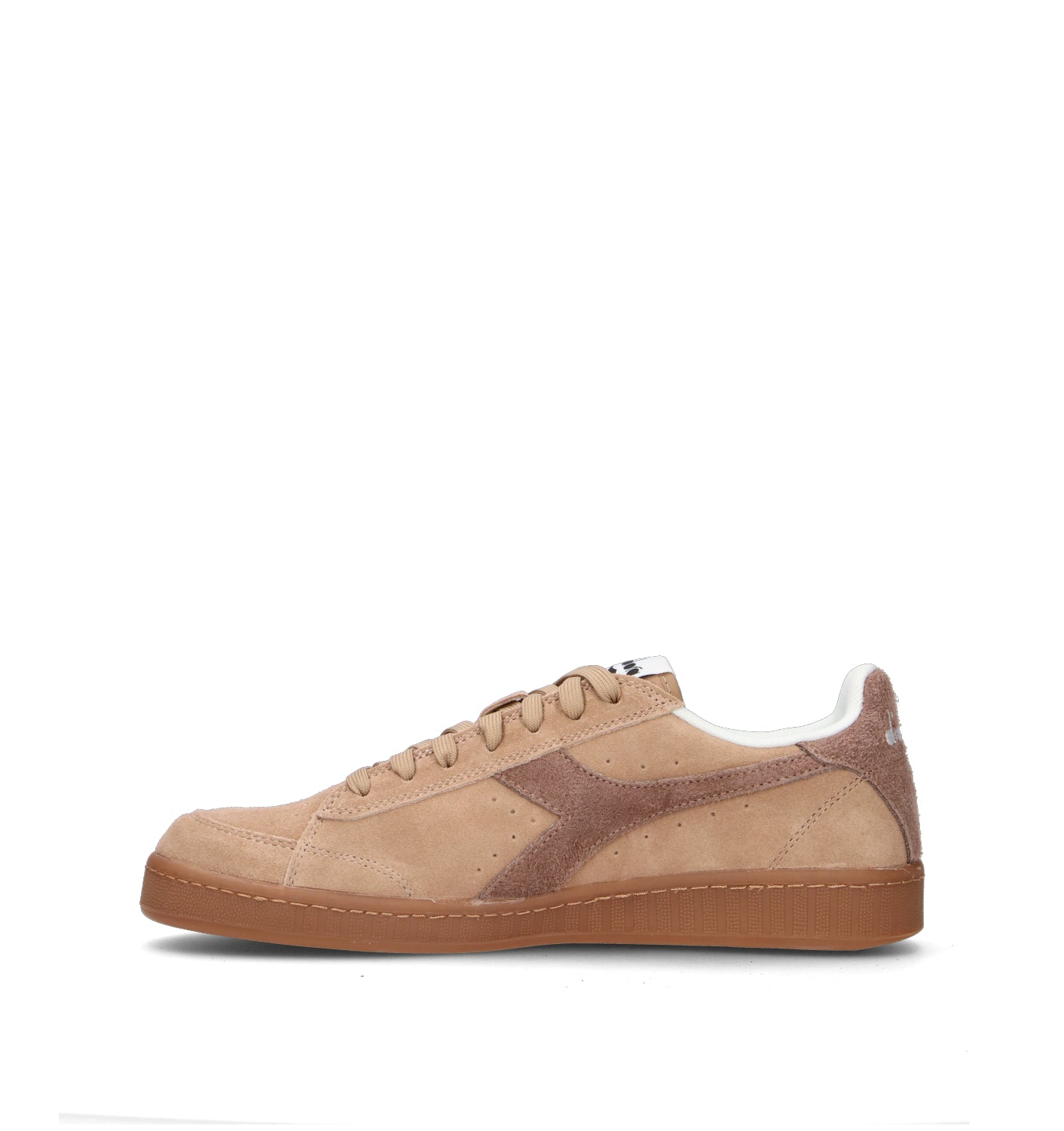 DIADORA GAME LOW SUEDE Sneaker uomo marrone in pelle scamosciata