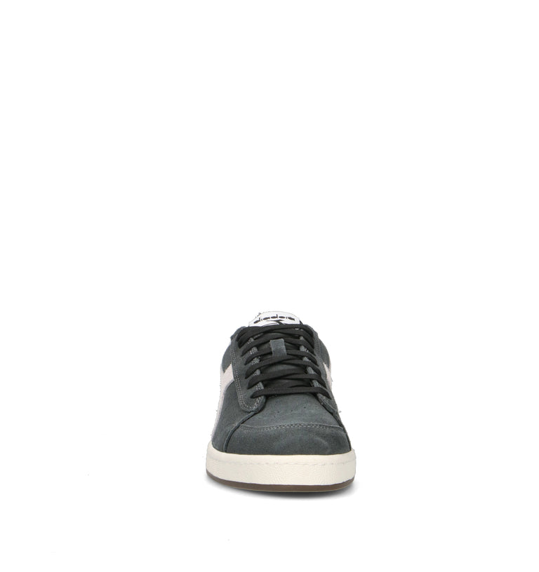 DIADORA GAME LOW SUEDE Sneaker uomo nera in pelle