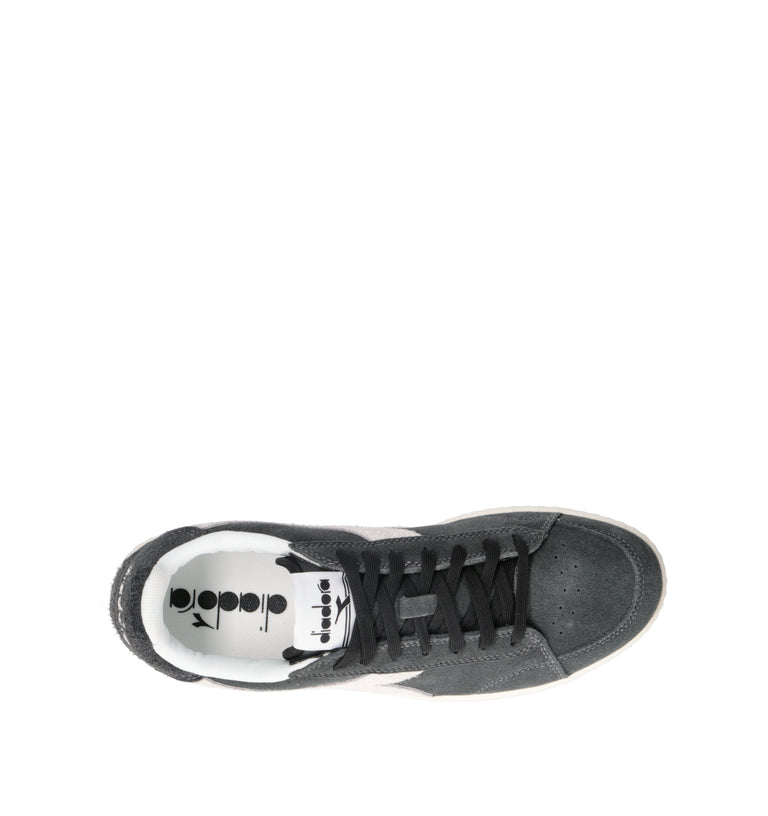 DIADORA GAME LOW SUEDE Sneaker uomo nera in pelle