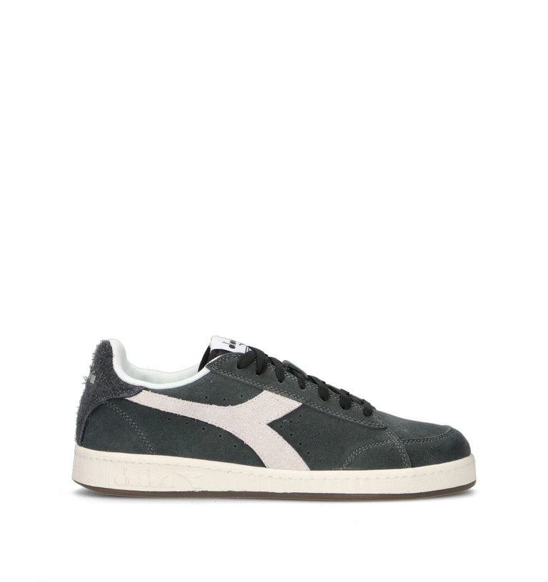 DIADORA GAME LOW SUEDE Sneaker uomo nera in pelle