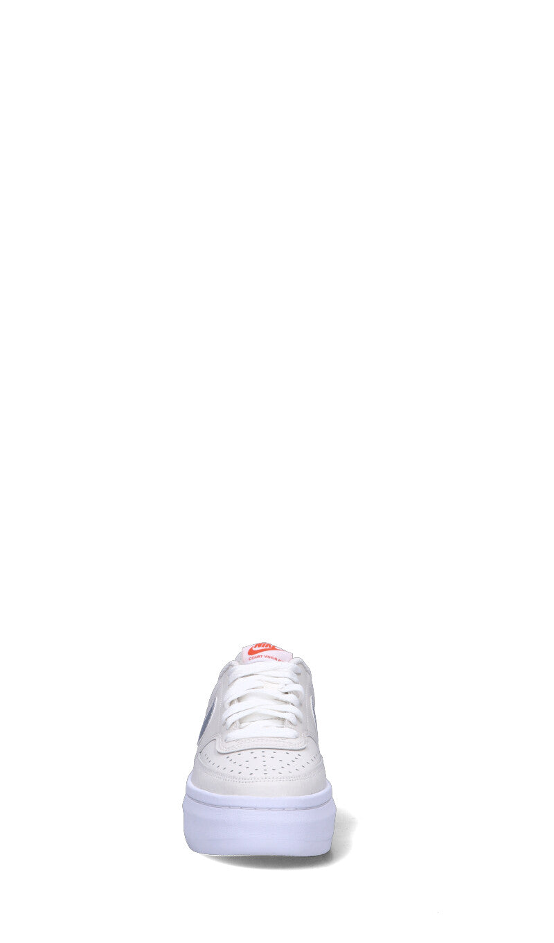 NIKE - COURT VISION ALTA Sneaker donna bianca in pelle