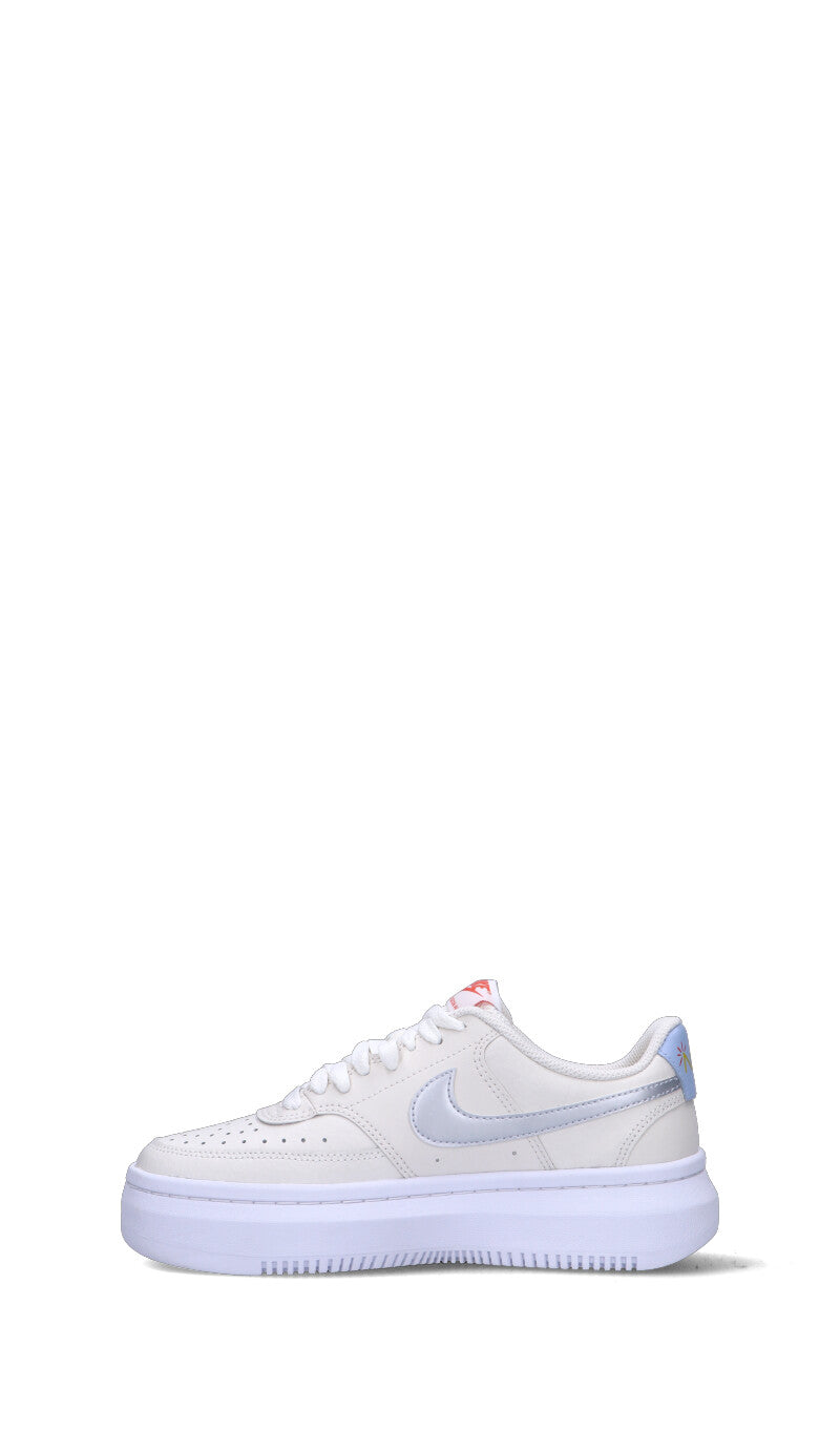 NIKE - COURT VISION ALTA Sneaker donna bianca in pelle