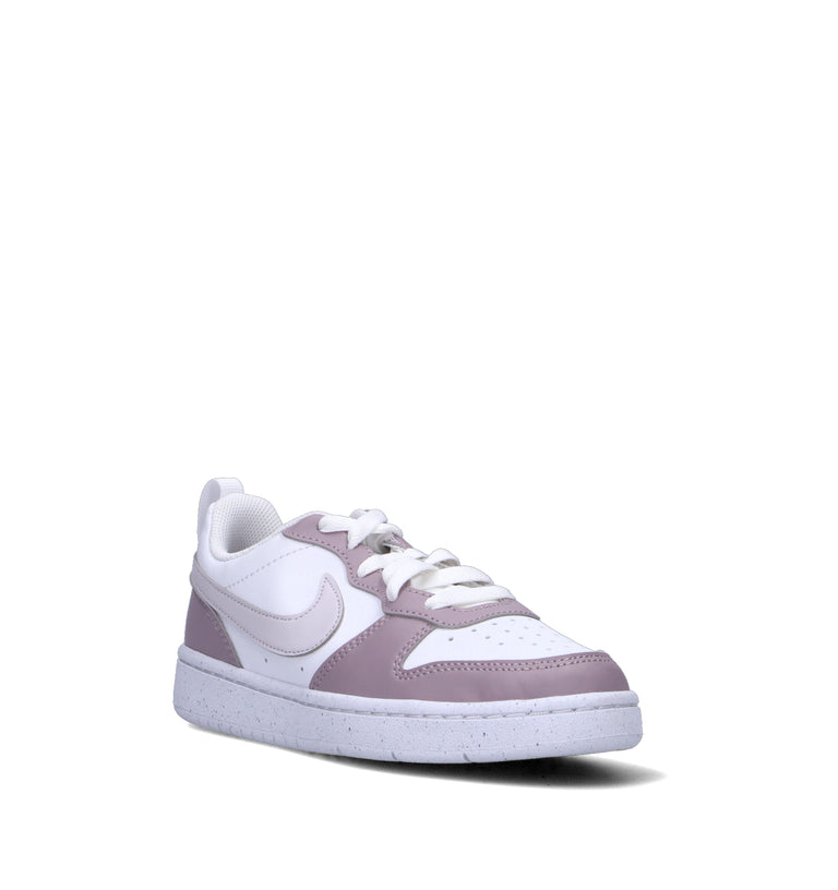 NIKE COURT BOROUGH LOW RECRAFT (GS) Sneaker ragazza bianca