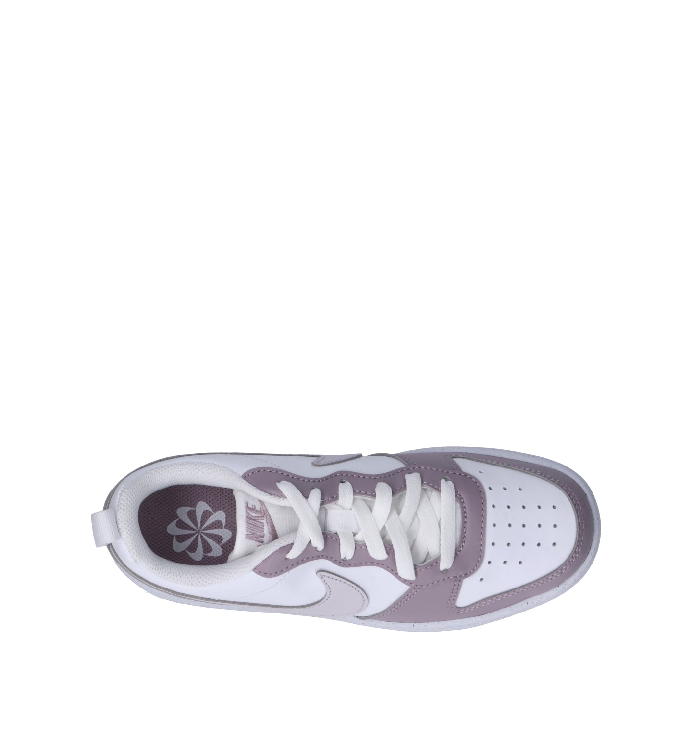 NIKE COURT BOROUGH LOW RECRAFT (GS) Sneaker ragazza bianca