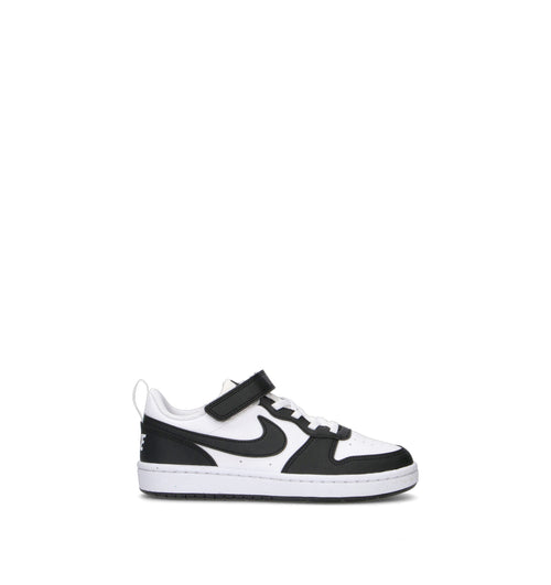 NIKE COURT BOROUGH LOW RECRAFT (PS) Sneaker bimbo bianca/nera