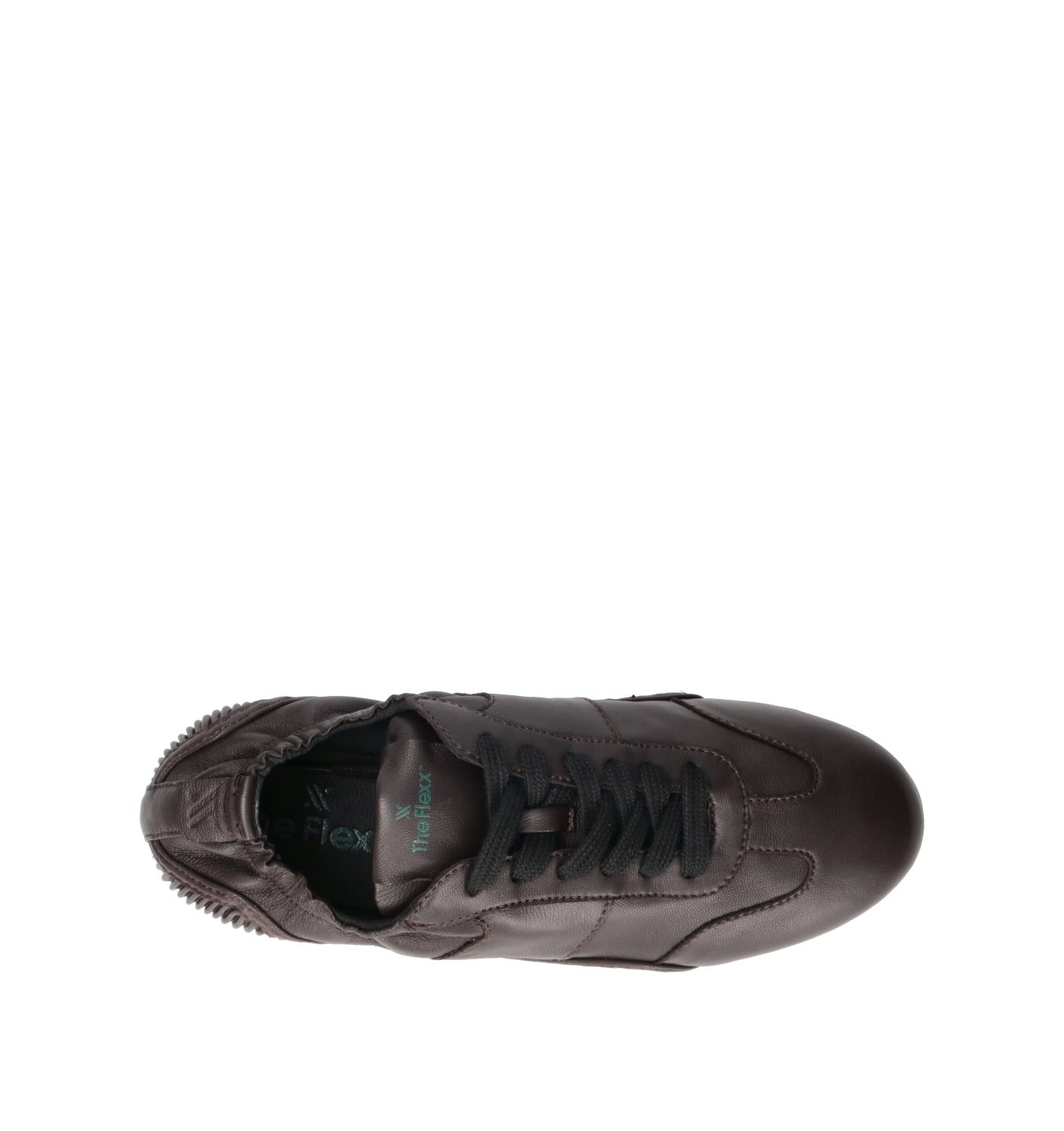 THE FLEXX Sneaker donna testa di moro in pelle