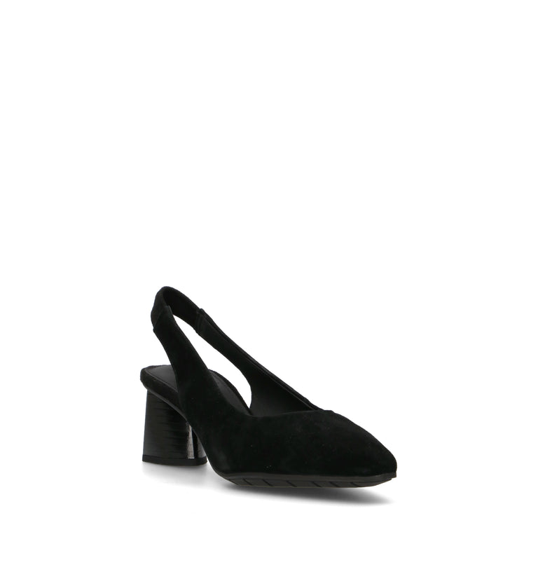 THE FLEXX Slingback  donna nera in suede