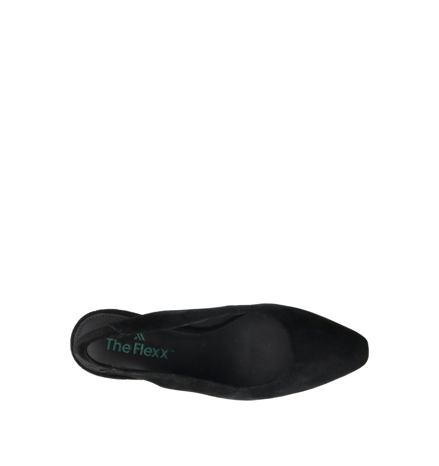 THE FLEXX Slingback  donna nera in suede