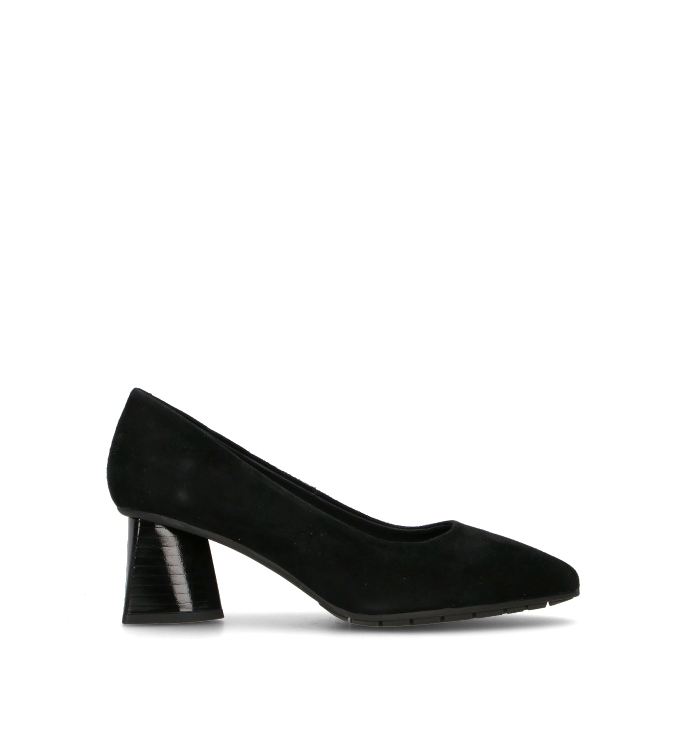 THE FLEXX Décolleté donna nero in suede