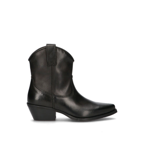 DOROTHYD Tronchetto donna nero in pelle