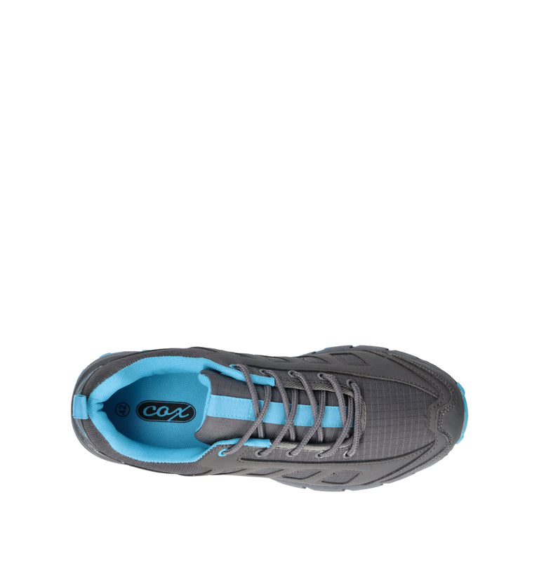 COX Sneaker donna grigia/blu