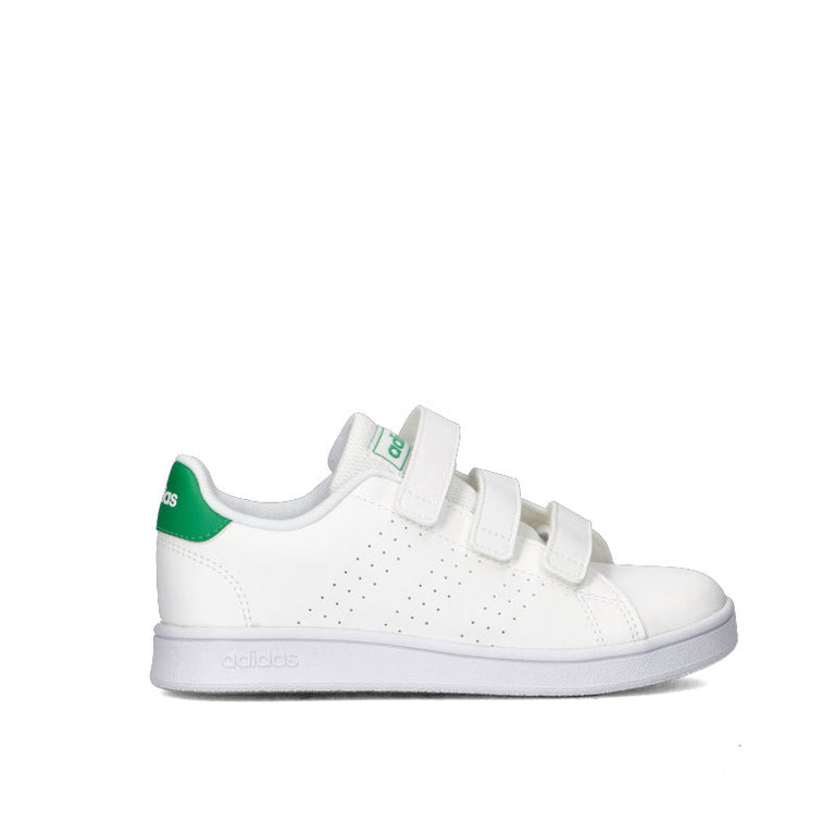 ADIDAS ADVANTAGE Sneaker trendy bimbo/a bianca/verde