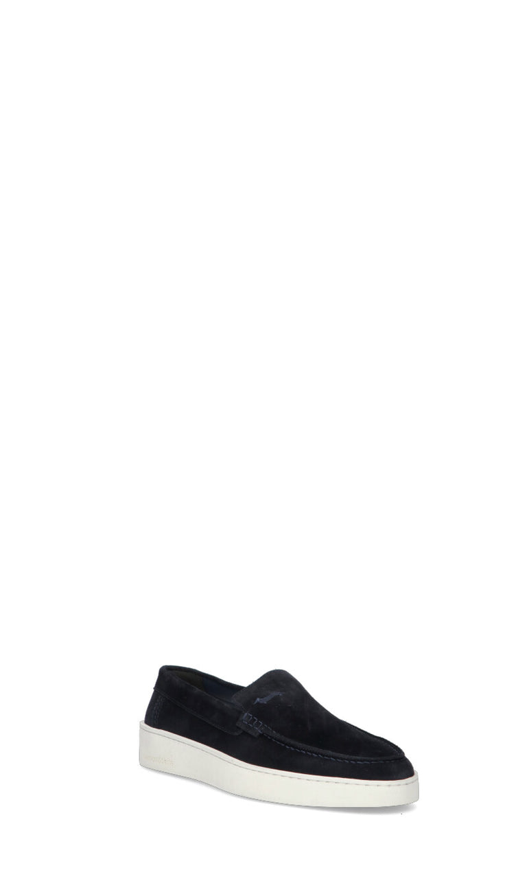 HARMONT&BLAINE Sneaker uomo blu in suede