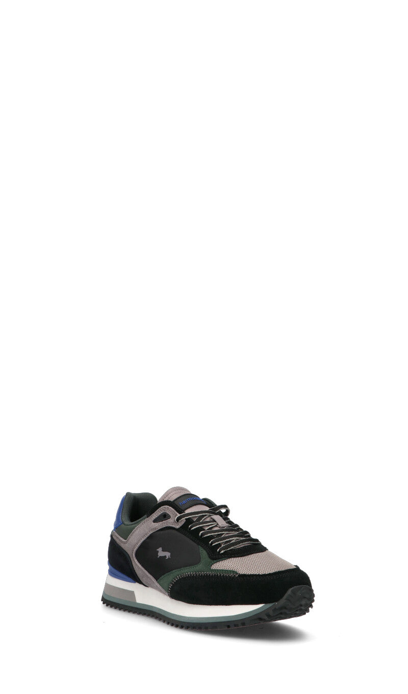 HARMONT&BLAINE Sneaker uomo nera in suede
