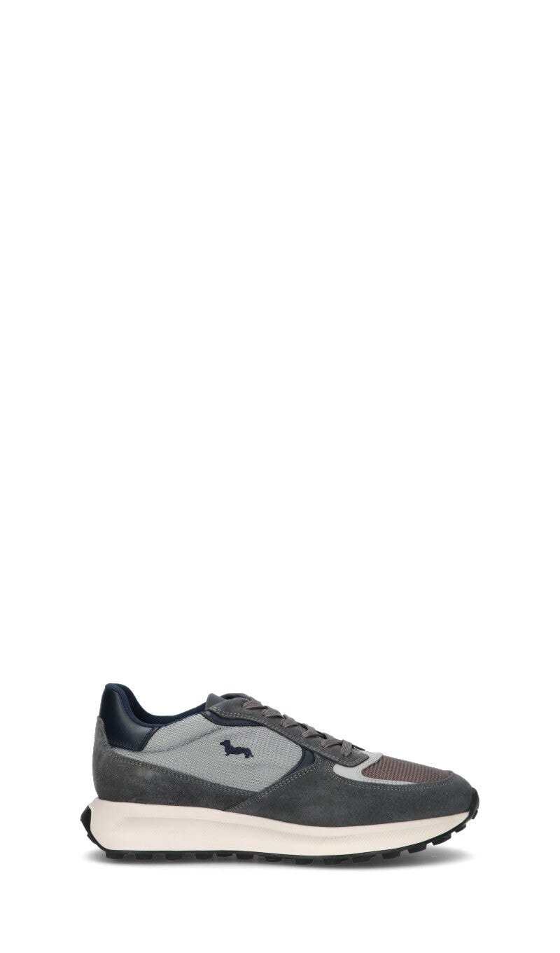HARMONT&BLAINE Sneaker uomo grigia in suede