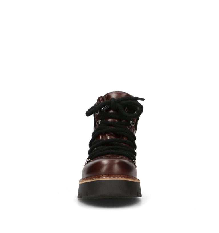 ELENA Polacco donna marrone in pelle