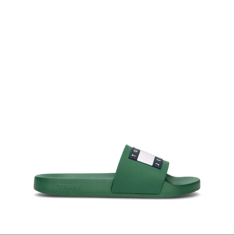 TOMMY HILFIGER JEANS Ciabatta uomo verde