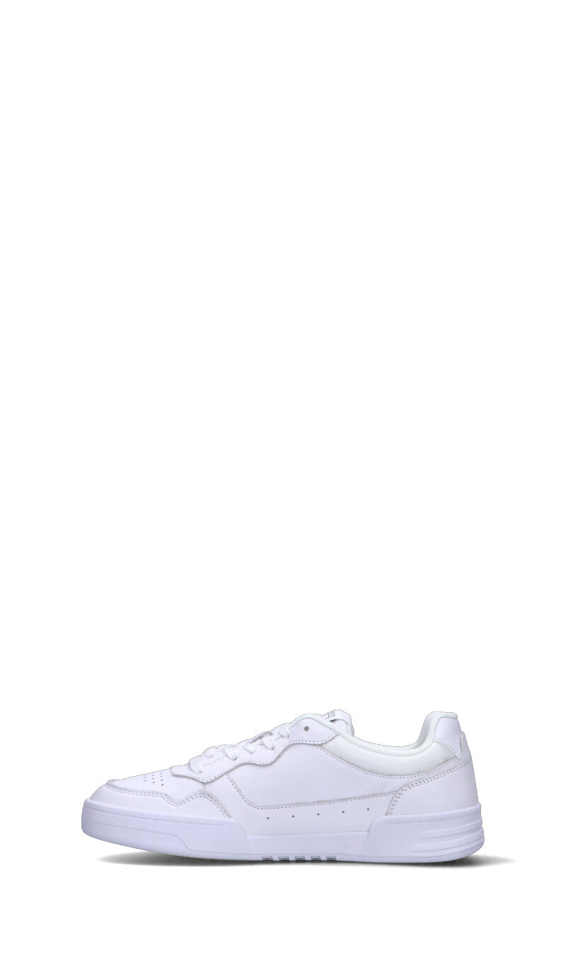 TOMMY HILFIGER JEANS Sneaker uomo bianca in pelle