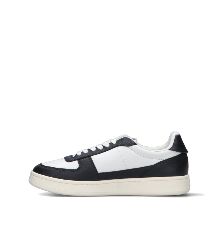 TOMMY HILFIGER JEANS Sneaker uomo avorio/nera in pelle