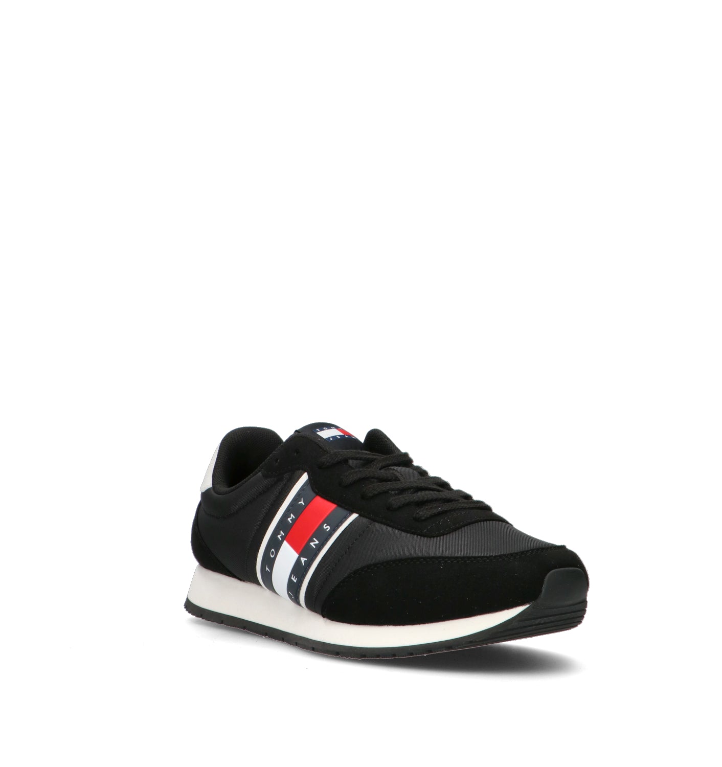 TOMMY HILFIGER JEANS Sneaker uomo nera