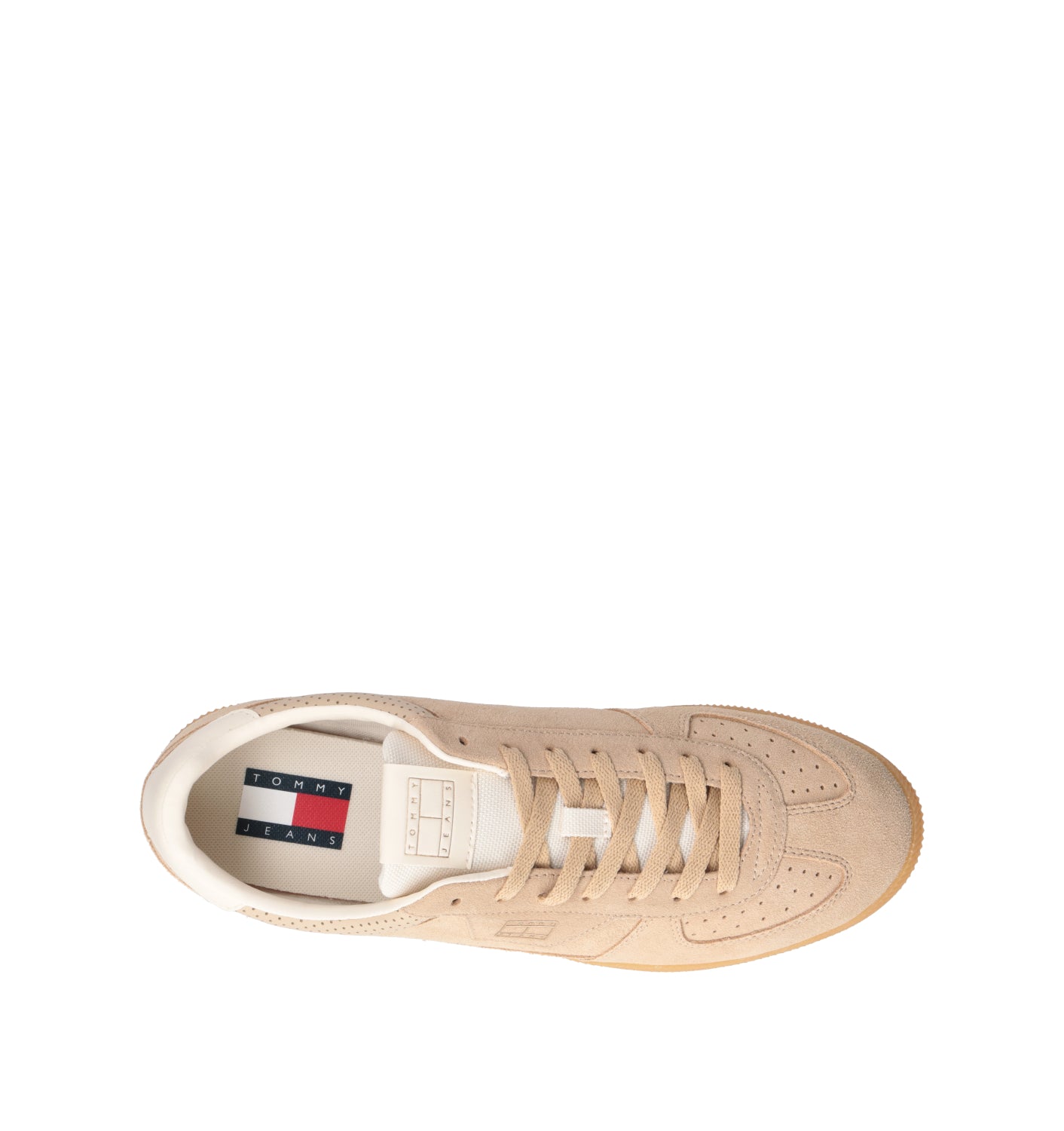 TOMMY HILFIGER Sneaker uomo beige in suede