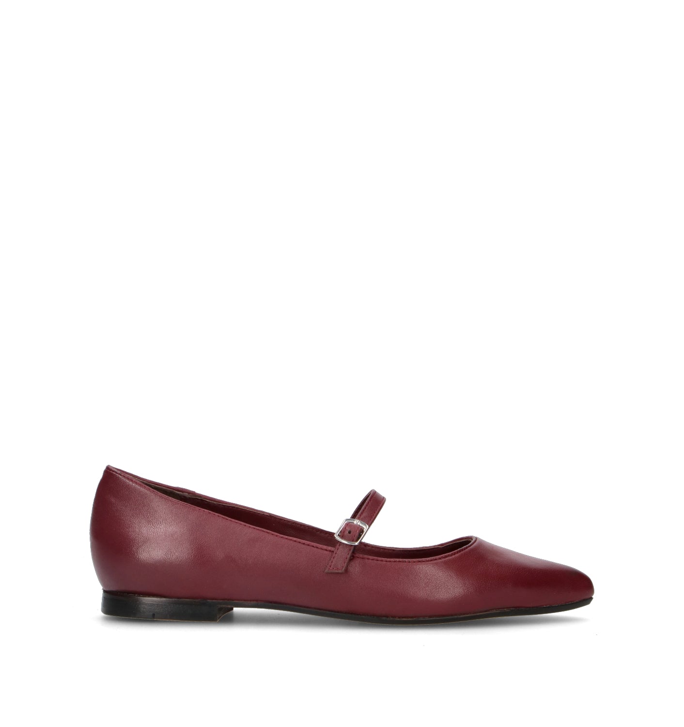 CATCH JUICE Ballerina donna bordeaux in pelle
