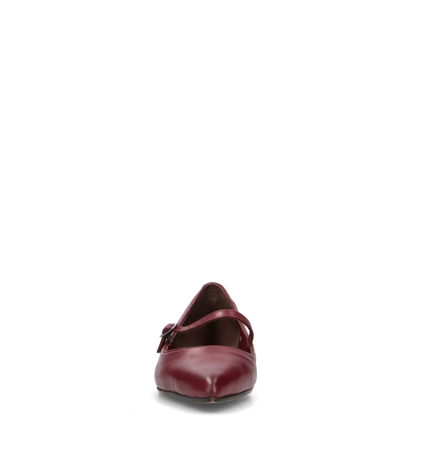 CATCH JUICE Ballerina donna bordeaux in pelle