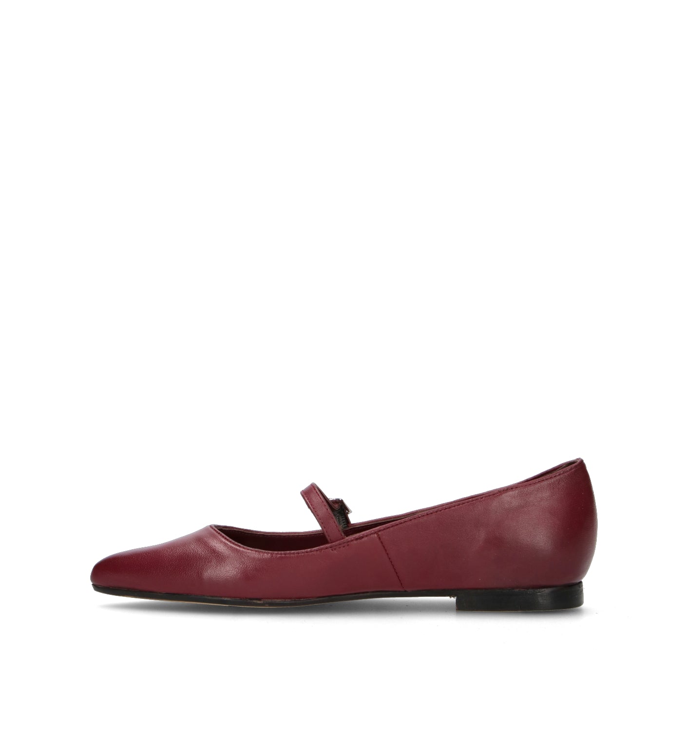 CATCH JUICE Ballerina donna bordeaux in pelle