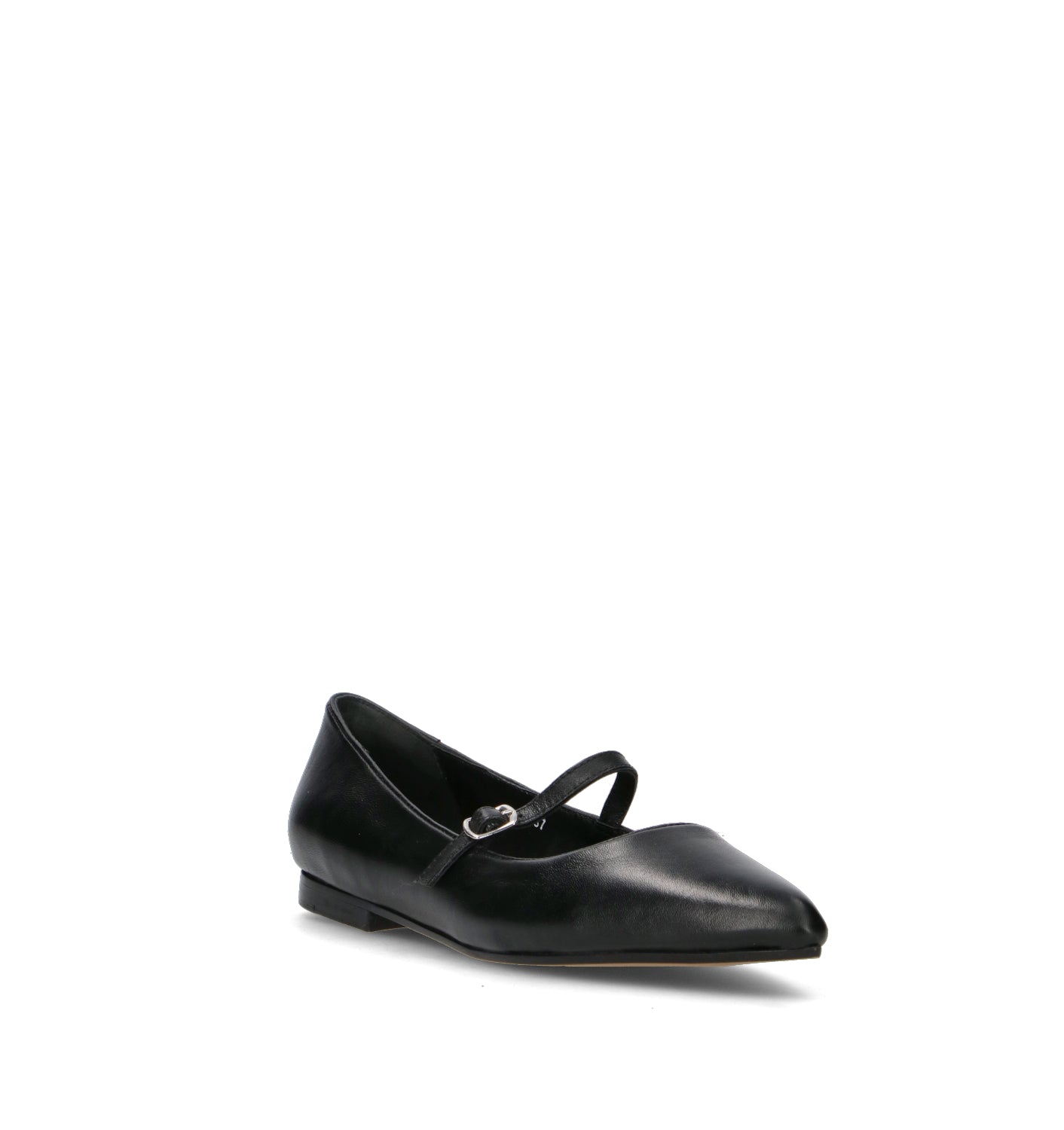 CATCH JUICE Ballerina donna nera in pelle
