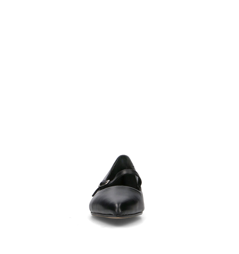 CATCH JUICE Ballerina donna nera in pelle