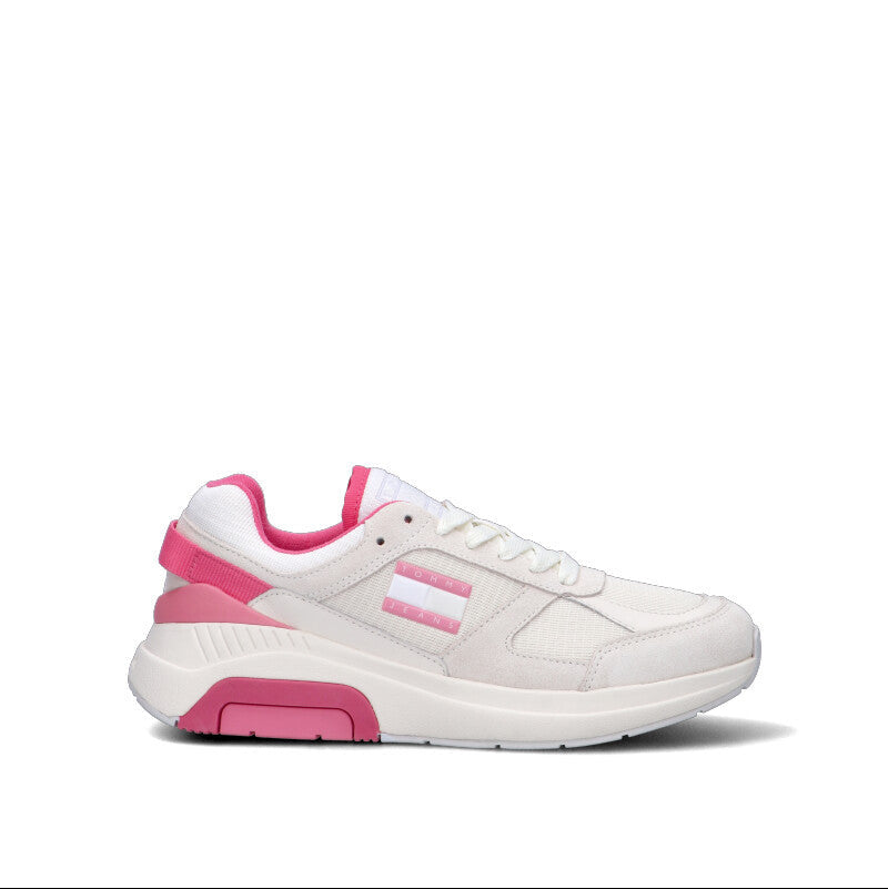 TOMMY HILFIGER JEANS - TJW RUNNER COMBINED 0K9 Sneaker donna bianca