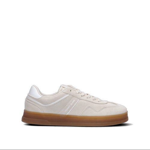 TOMMY HILFIGER JEANS Sneaker donna beige in suede