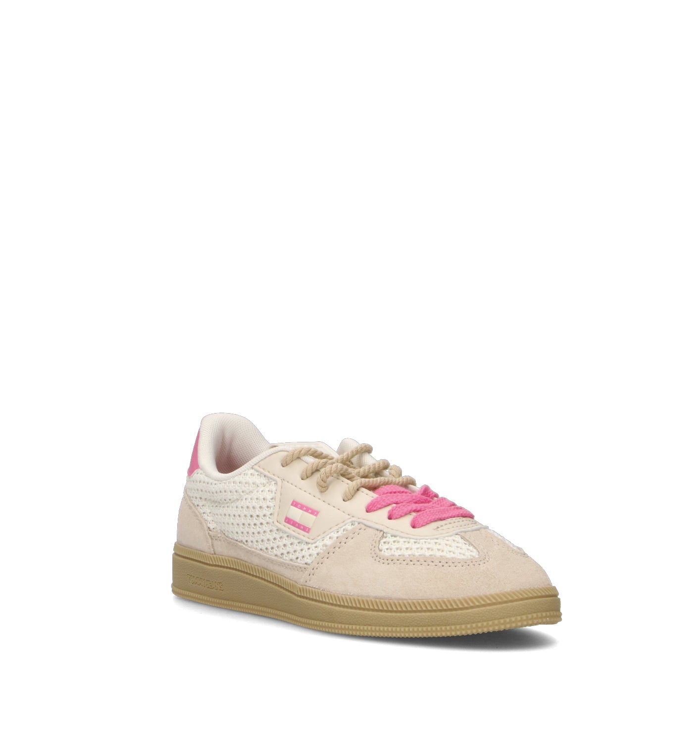TOMMY HILFIGER JEANS Sneaker donna bianca/rosa
