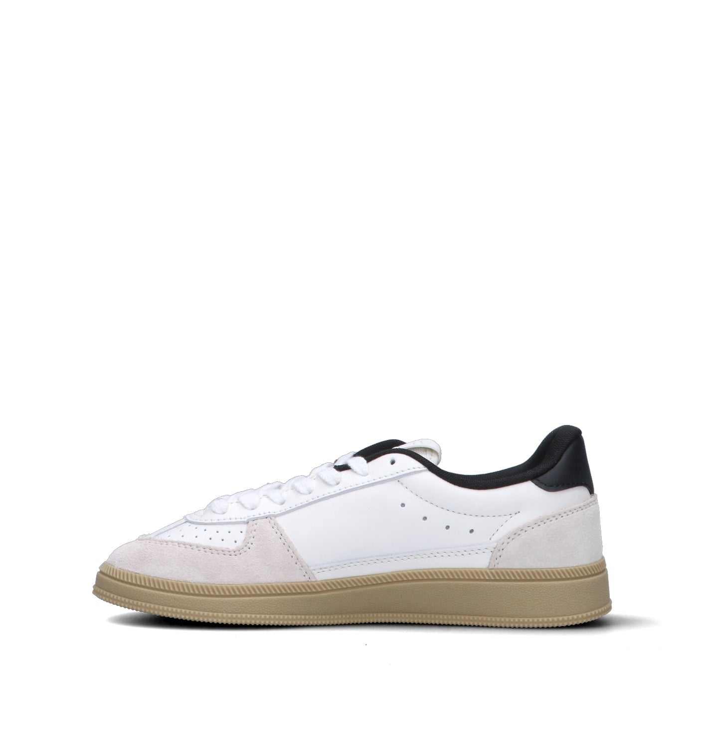 TOMMY HILFIGER JEANS Sneaker donna bianca in pelle