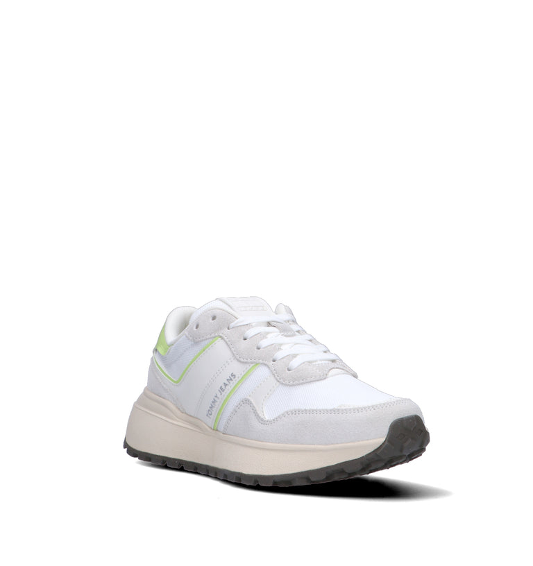 TOMMY HILFIGER JEANS Sneaker donna bianca