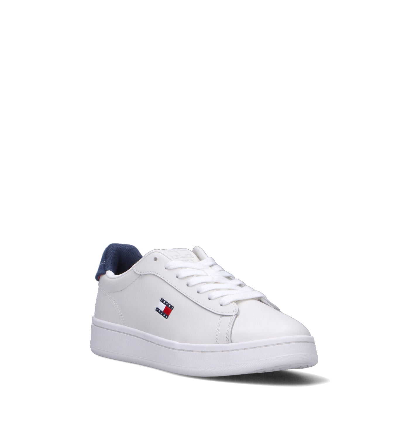 TOMMY HILFIGER Sneaker donna bianca in pelle